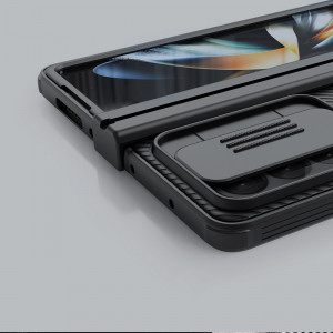 Калъф с подвижно покритие за камерата NILLKIN CamShield Pro - Samsung Galaxy Z Fold4 син - Img 6