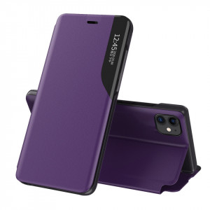 Калъф тип книга от еко кожа Eco - iPhone 13 Pro Max лилав - Img 1