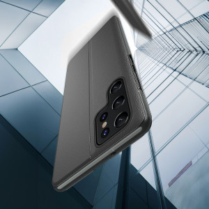 Калъф тип книга от еко кожа Eco - Samsung Galaxy S24 Ultra черен - Img 3