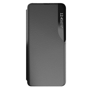 Калъф тип книга от еко кожа Eco - Xiaomi Redmi 11A / Poco C55 / Redmi 12C черен - Img 5