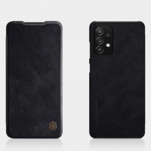 Калъф тип книга от еко кожа NILLKIN Qin - Samsung Galaxy A72 черен - Img 10