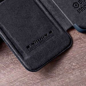 Калъф тип книга от еко кожа NILLKIN Qin - Samsung Galaxy A73 5G черен - Img 12