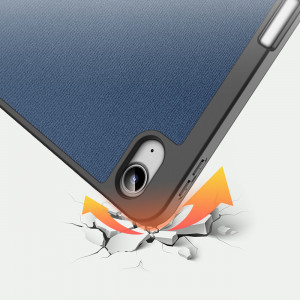 Калъф тип книга със Smart Sleep функция DUX DUCIS Domo - iPad 10.9" 2022 син - Img 10
