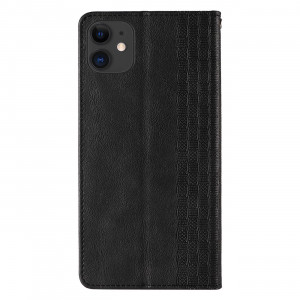 Калъф тип книга с връзка Magnet Strap - iPhone 13 черен - Img 11