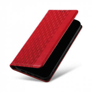 Калъф тип книга с връзка Magnet Strap - iPhone 14 Plus червен - Img 9