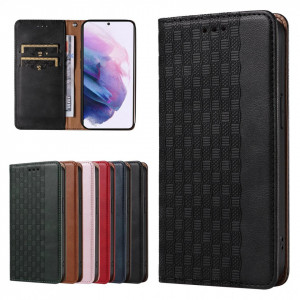 Калъф тип книга с връзка Magnet Strap - Samsung Galaxy S22+ черен - Img 2
