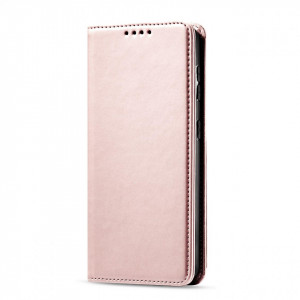 Калъф тип книга с външен джоб Magnet Card - Samsung Galaxy S22+ розов - Img 6