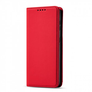 Калъф тип книга с външен джоб Magnet Card - Samsung Galaxy S22+ червен - Img 7
