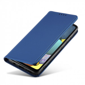 Калъф тип книга с външен джоб Magnet Card - Xiaomi Redmi Note 11 Pro / 11 Pro 5G / 11E Pro 5G син - Img 8