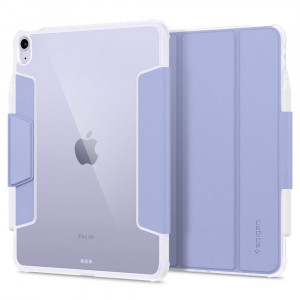 Калъф тип книга с място за стилус и подсилени ръбове SPIGEN Ultra Hybrid Pro - iPad Air 10.9" (4th gen 2020) / (5th gen 2022) лавандула - Img 10