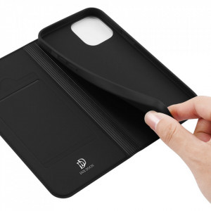 Калъф тип книга DUX DUCIS Skin Pro - iPhone 13 Pro черен - Img 8