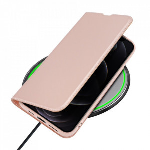 Калъф тип книга DUX DUCIS Skin Pro - iPhone 13 Pro Max розов - Img 6