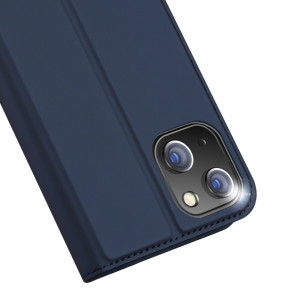 Калъф тип книга DUX DUCIS Skin Pro - iPhone 15 Plus син - Img 3