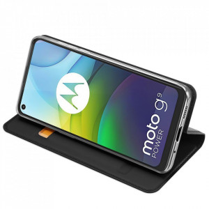 Калъф тип книга DUX DUCIS Skin Pro - Moto g9 power черен - Img 5