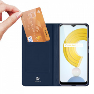 Калъф тип книга DUX DUCIS Skin Pro - Realme C21 черен - Img 2