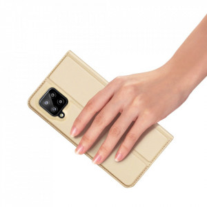 Калъф тип книга DUX DUCIS Skin Pro - Samsung Galaxy A42 5G златист - Img 7