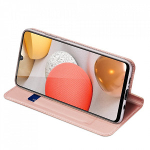 Калъф тип книга DUX DUCIS Skin Pro - Samsung Galaxy A42 5G розов - Img 6