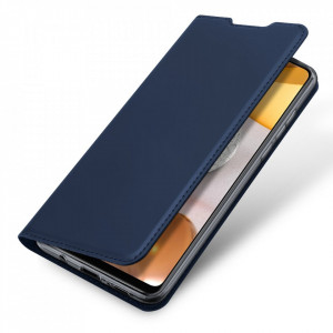 Калъф тип книга DUX DUCIS Skin Pro - Samsung Galaxy A42 5G син - Img 4