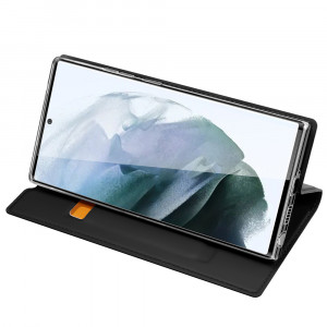 Калъф тип книга DUX DUCIS Skin Pro - Samsung Galaxy S22 Ultra черен - Img 4