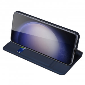 Калъф тип книга DUX DUCIS Skin Pro - Samsung Galaxy S23 FE син - Img 5