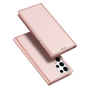 Калъф тип книга DUX DUCIS Skin Pro - Samsung Galaxy S23 Ultra розов - Img 1