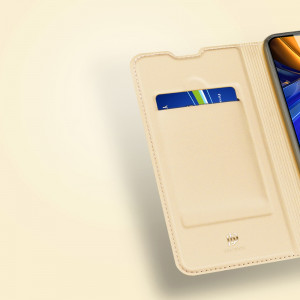 Калъф тип книга DUX DUCIS Skin Pro - Xiaomi Poco F4 златист - Img 15