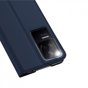 Калъф тип книга DUX DUCIS Skin Pro - Xiaomi Poco F4 син - Img 3