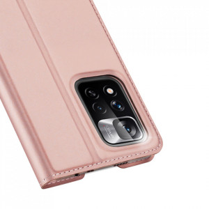 Калъф тип книга DUX DUCIS Skin Pro - Xiaomi Poco M4 Pro 5G розов - Img 3