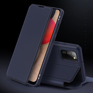 Калъф тип книга DUX DUCIS Skin X - Samsung Galaxy A02s / M02s розов - Img 12