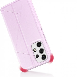 Калъф тип книга DUX DUCIS Skin X - Samsung Galaxy A73 5G розов - Img 7