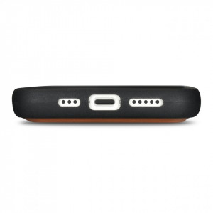 Калъф тип книга iCARER Wallet 2в1 против кражба - iPhone 14 Pro Cover кафяв - Img 5