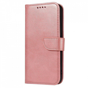 Калъф тип книга Magnet Elegant - Xiaomi Poco M4 Pro 5G розов - Img 2