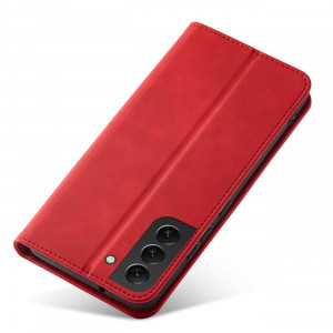 Калъф тип книга Magnet Fancy - Samsung Galaxy S23 Ultra червен - Img 4