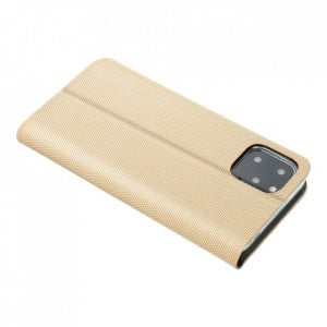 Калъф тип книга Sensitive - iPhone 12 / 12 Pro златист - Img 7