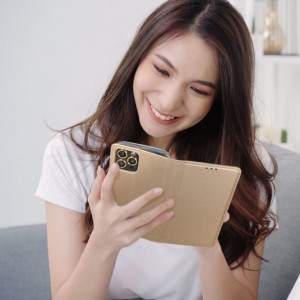 Калъф тип книга Smart - Xiaomi Redmi 10 / 10 2022 / Note 11 4G златист - Img 3