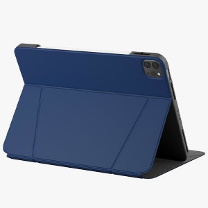 Калъф тип книга UNIQ Ryze - iPad Pro 11" (3rd gen 2021) / Pro 11" (4th gen 2022) / Air 10.9" (4th gen 2020) / Air 10.9" (5th gen 2022) син - Img 5