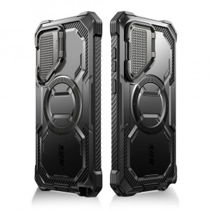 Калъф 360° с покритие за камерата SUPCASE IBLSN Armorbox MagSafe - Samsung Galaxy S24 Ultra черен - Img 8