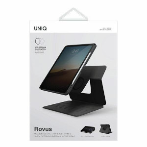 Магнитен калъф тип книга UNIQ Rovus - iPad Pro 11" (3rd gen 2021) / Pro 11" (4th gen 2022) / Air 10.9" (4th gen 2020) / Air 10.9" (5th gen 2022) черен - Img 10