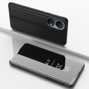 Огледален калъф тип книга Clear View - Honor X7 / Honor Play 30 plus черен - Img 2
