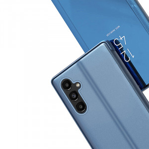 Огледален калъф тип книга Clear View - Samsung Galaxy A14 / A14 5G черен - Img 6
