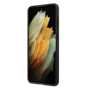Оригинален гръб от естествена кожа FERRARI Off Track Quilted FEHQUHCS21MBK - Samsung Galaxy S21+ 5G черен - Img 5