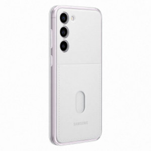 Оригинален гръб със сменяема пластина с джоб за карта SAMSUNG Frame (EF-MS916CWEGWW) - Samsung Galaxy S23+ бял - Img 3