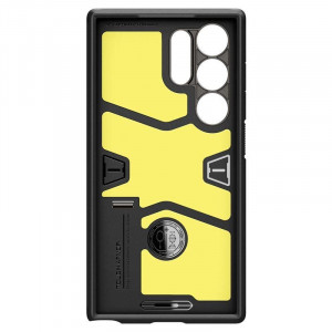 Оригинален гръб със стойка SPIGEN Tough Armor - Samsung Galaxy S24 Ultra металносив - Img 3