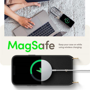 Оригинален гръб с презрамка SPIGEN Cyrill Classic Charm MagSafe - iPhone 14 Plus черен - Img 13