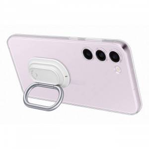 Оригинален гръб с ринг стойка SAMSUNG Clear Gadget (EF-XS916CTEGWW) - Samsung Galaxy S23+ прозрачен - Img 3