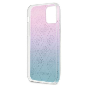 Оригинален гръб GUESS 3D Pattern GUHCP12S3D4GGBP - iPhone 12 mini розов / син - Img 7