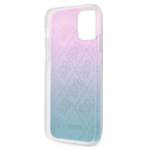 Оригинален гръб GUESS 4G 3D Pattern GUHCP12L3D4GGBP - iPhone 12 Pro Max син / розов - Img 7