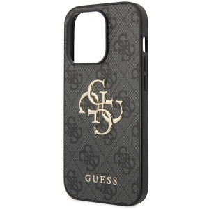 Оригинален гръб GUESS 4G Big Metal Logo - iPhone 15 Pro Max сив - Img 6