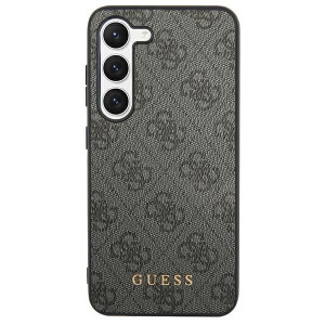 Оригинален гръб GUESS 4G Metal Gold Logo - Samsung Galaxy S24 Ultra черен