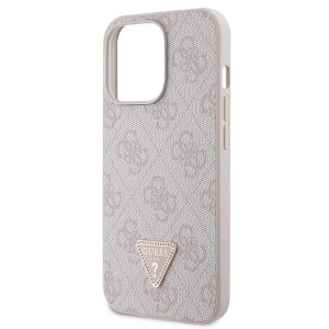 Оригинален гръб GUESS 4G Metal Logo с презрамка GUHCP13XP4TDSCPP - iPhone 13 Pro Max розов - Img 7